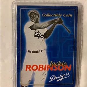 Jackie Robinson Collectible Coin Brooklyn Dodgers